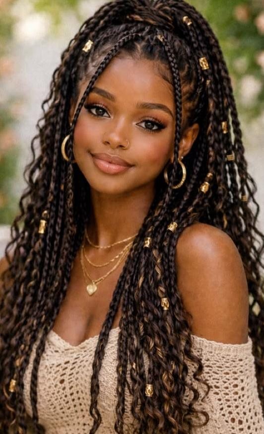 Coleta con trenzas