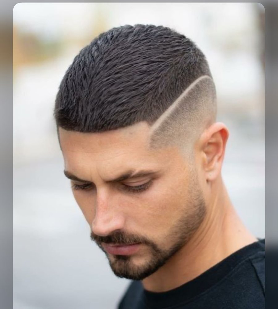 Corte caballero · perfil